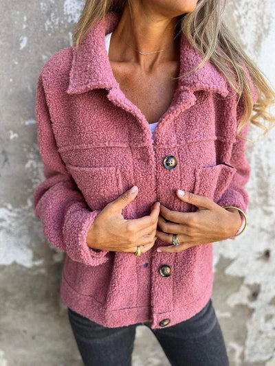 Elaris™ | Button-Up Sherpa Jacket