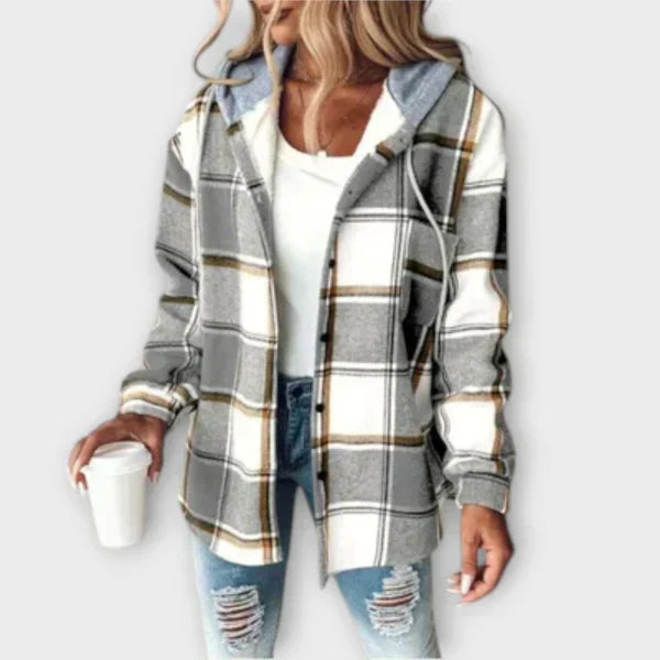 Emersyn™ | Street Style Plaid Jacket