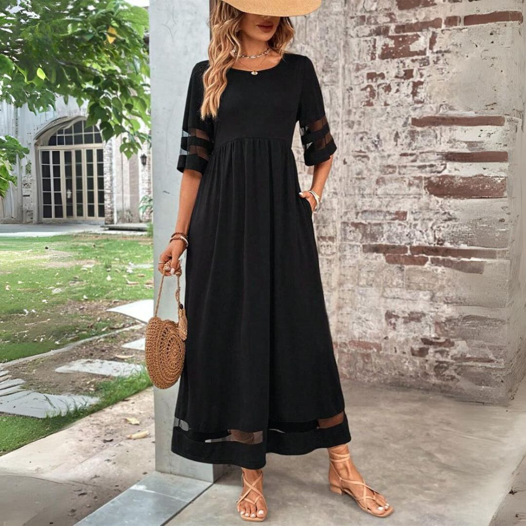 Eryndra™ | Midnight Maxi Dress