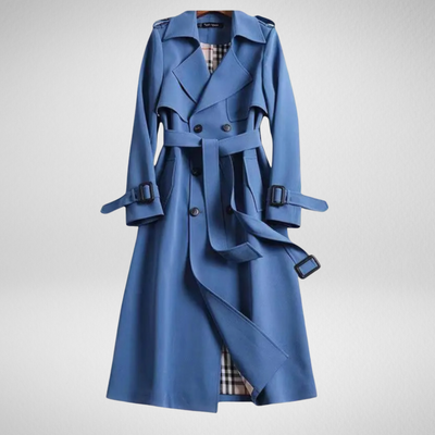 Delsie™ | Chic Longline Trench Coat