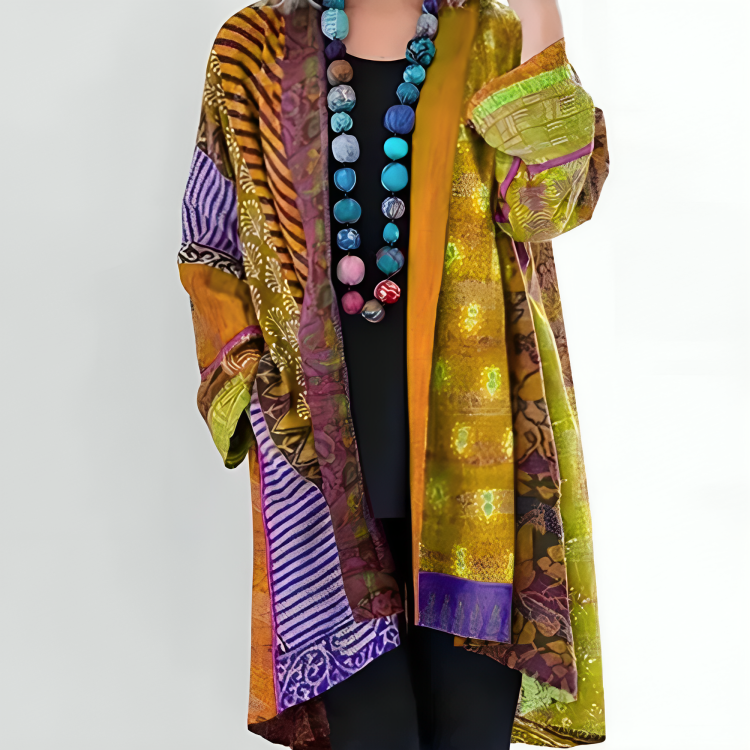 Serenya™ | Vibrant Flow Cardigan