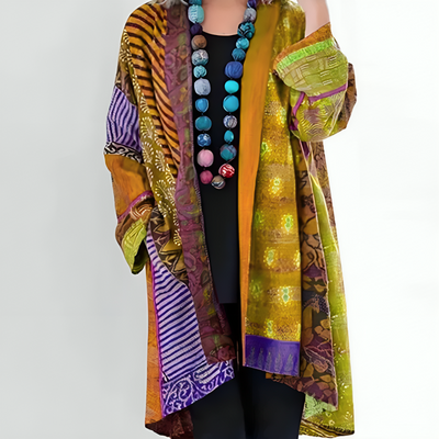 Serenya™ | Vibrant Flow Cardigan