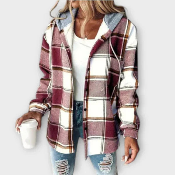 Emersyn™ | Street Style Plaid Jacket