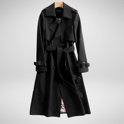Delsie™ | Chic Longline Trench Coat