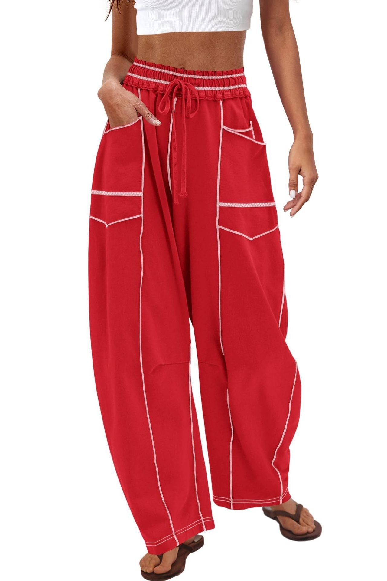 Novira™ | Casual Relaxed Pocket Pants