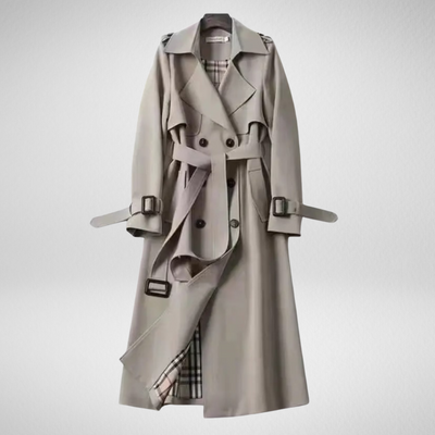 Delsie™ | Chic Longline Trench Coat