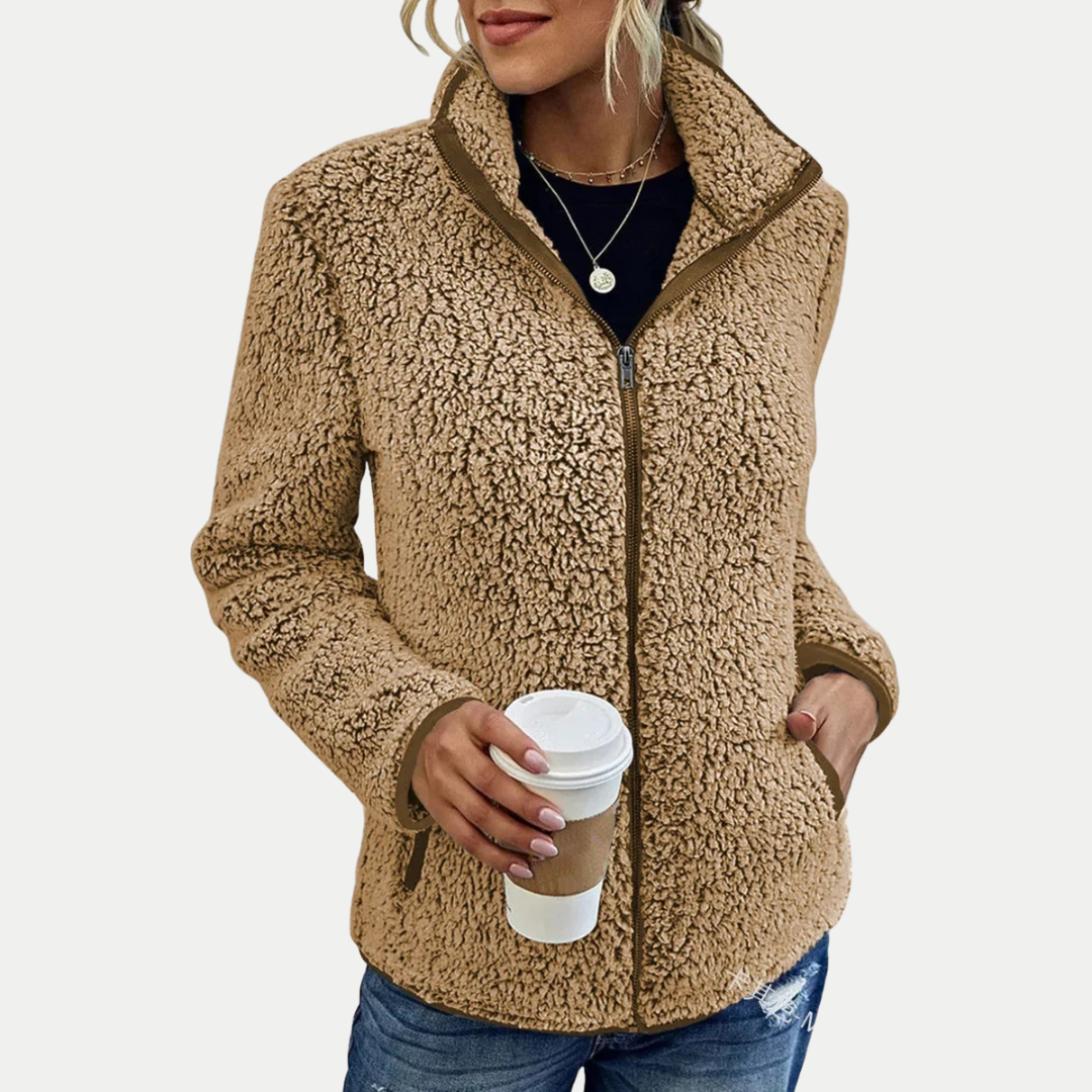 Arden™ | Elegant Casual Fleece Jacket