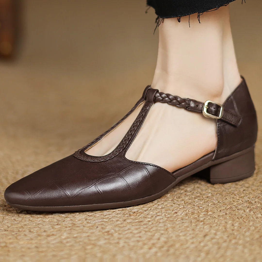 Alondra™ | Chic T-Strap Shoes