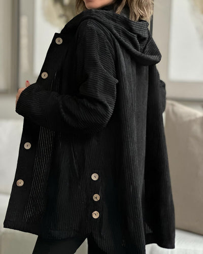 Vesper™ | Cozy Corduroy Hooded Jacket