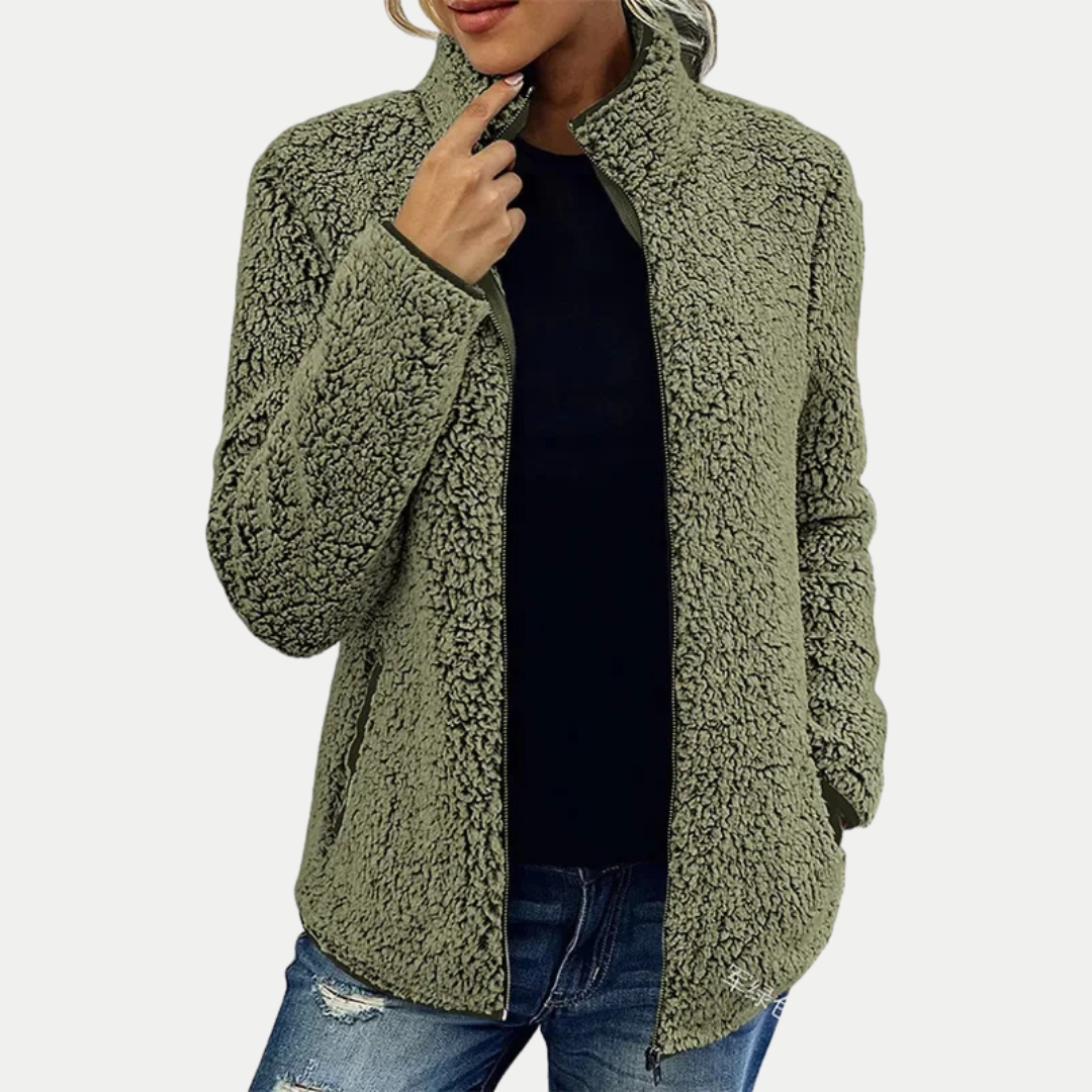 Arden™ | Elegant Casual Fleece Jacket