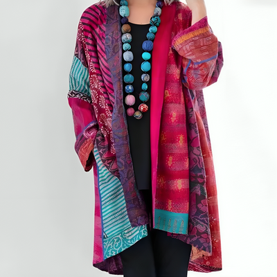 Serenya™ | Vibrant Flow Cardigan