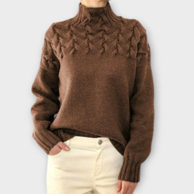 Sutton™ | Cozy High-Neck Sweater