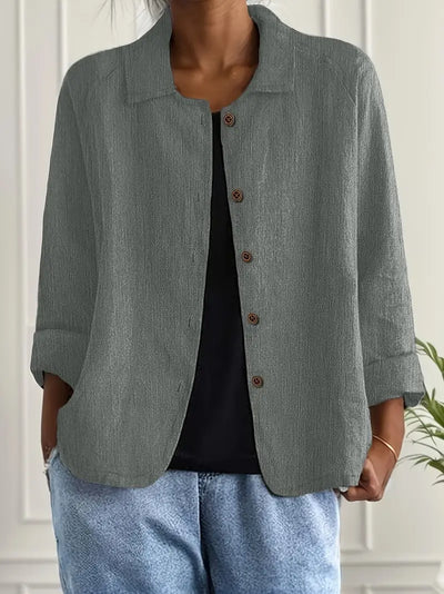 Desmira™ | Casual Button-Front Jacket