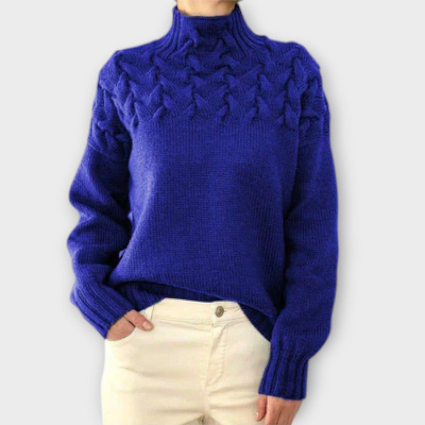Sutton™ | Cozy High-Neck Sweater