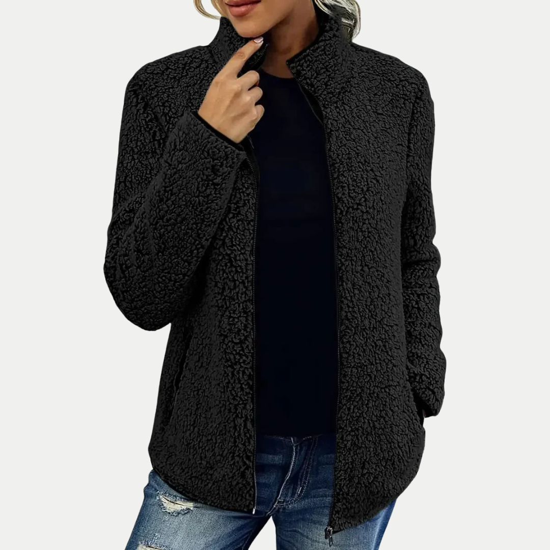 Arden™ | Elegant Casual Fleece Jacket