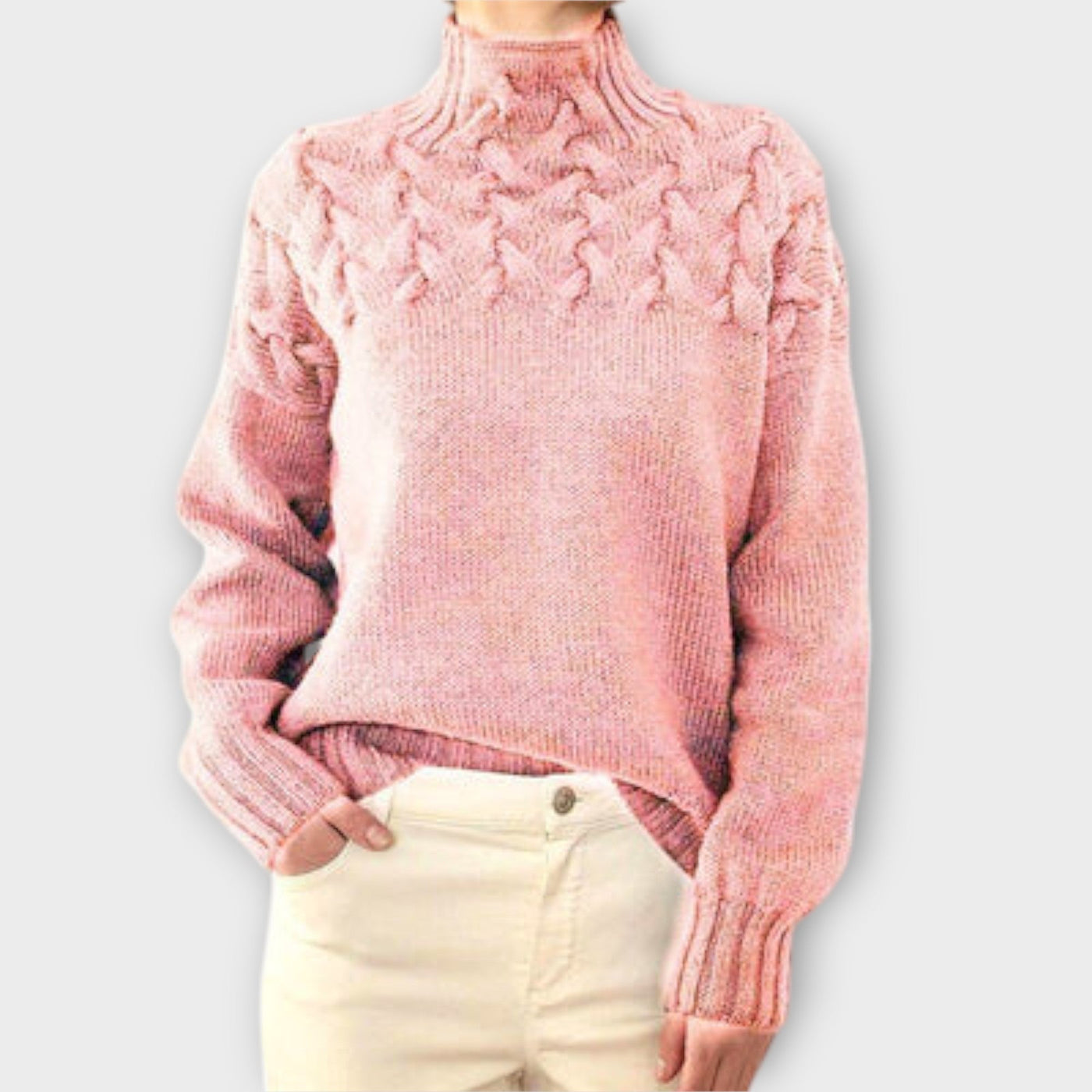 Sutton™ | Cozy High-Neck Sweater