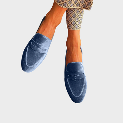 Corinne™ | Chic Velvet Loafers