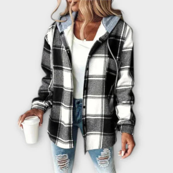 Emersyn™ | Street Style Plaid Jacket