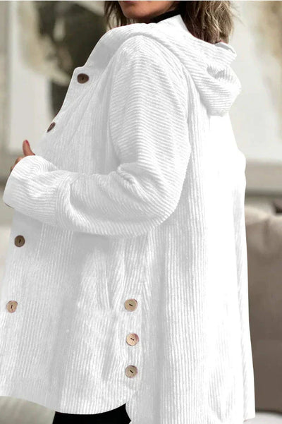 Vesper™ | Cozy Corduroy Hooded Jacket