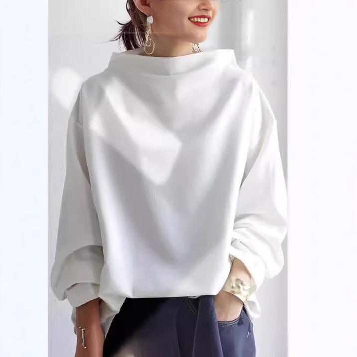 Whitley™ | High-Neck Casual Top