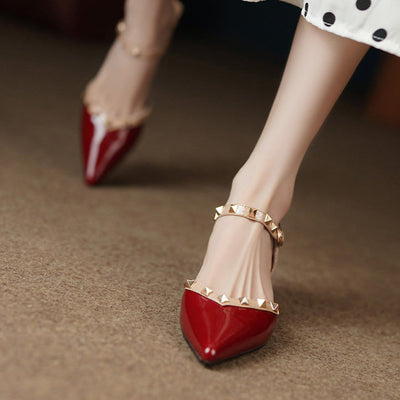 Clarette™ | Studded Slingback Block Heels