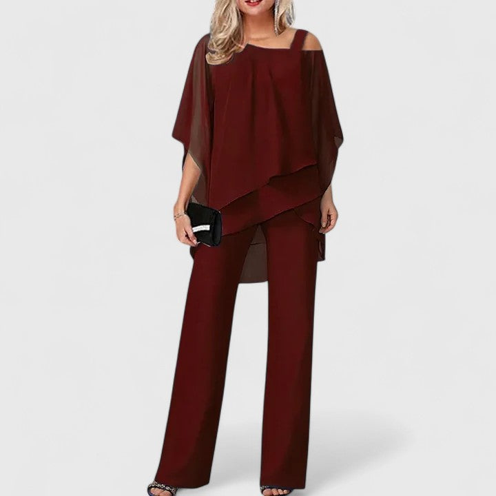 Marivelle™ | Two-Piece Pant Set