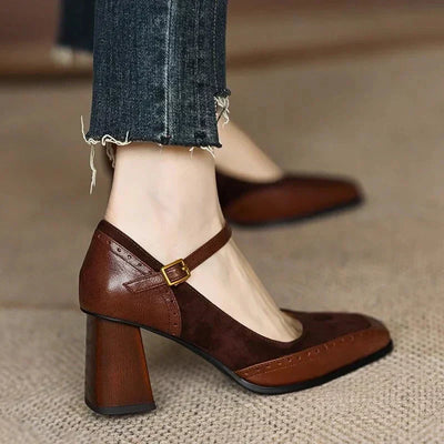 Renley™ | Retro Block Heel