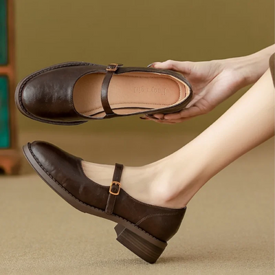Claudine™ | Classic Round-Toe Flats
