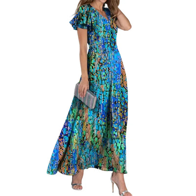 Sylvie™ | Elegant Floral Maxi Dress
