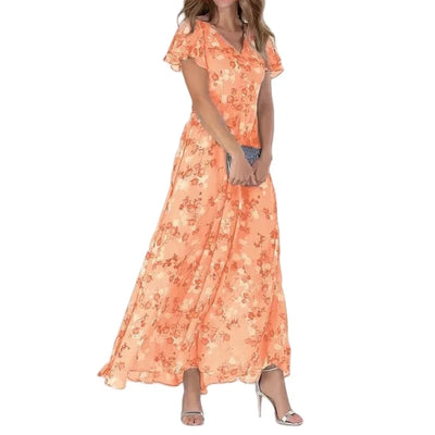 Sylvie™ | Elegant Floral Maxi Dress