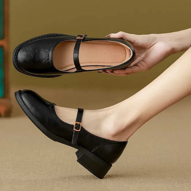 Claudine™ | Classic Round-Toe Flats