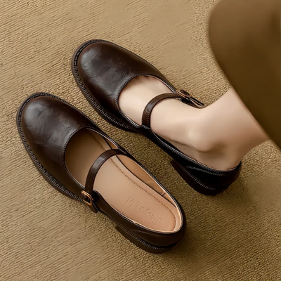 Claudine™ | Classic Round-Toe Flats