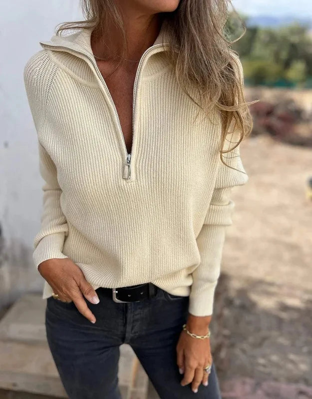 Zadie™ | Solid Casual Sweaters