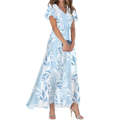 Sylvie™ | Elegant Floral Maxi Dress