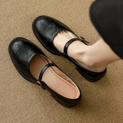 Claudine™ | Classic Round-Toe Flats