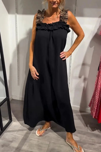 Ismara™ | Ruffle-Strap Maxi Dress