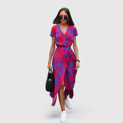 Almira™ | V-Neck Maxi Dress