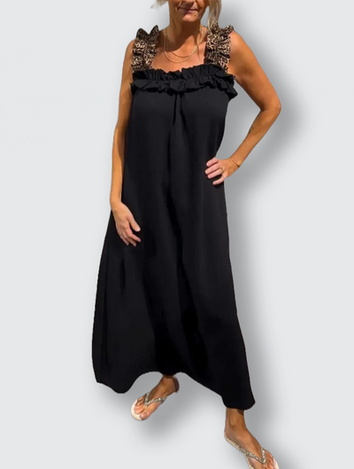 Ismara™ | Ruffle-Strap Maxi Dress
