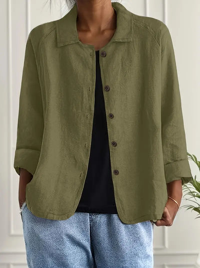 Desmira™ | Casual Button-Front Jacket