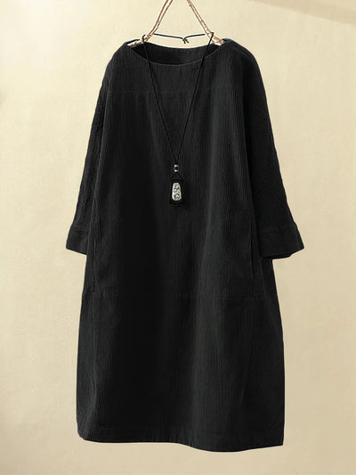 Cleo™ | Corduroy Tunic Dress