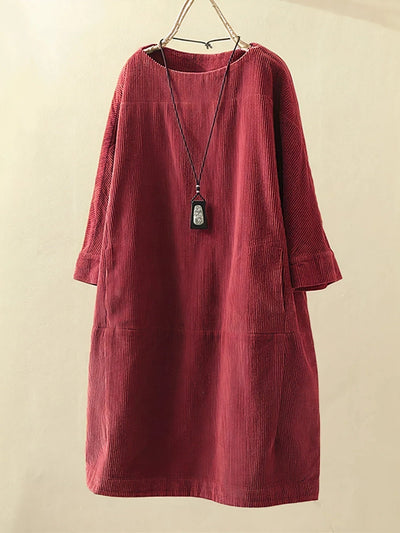 Cleo™ | Corduroy Tunic Dress