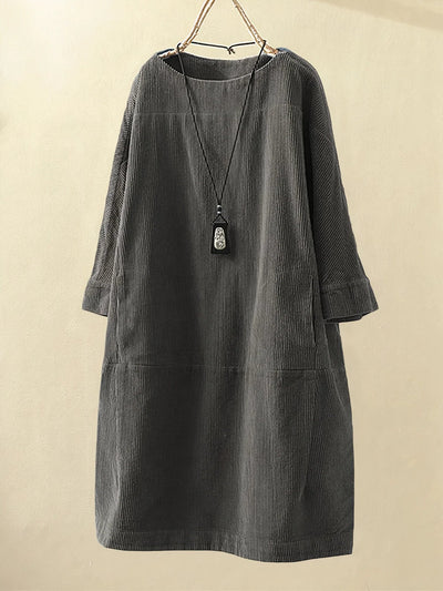 Cleo™ | Corduroy Tunic Dress