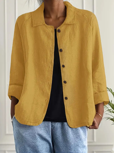 Desmira™ | Casual Button-Front Jacket