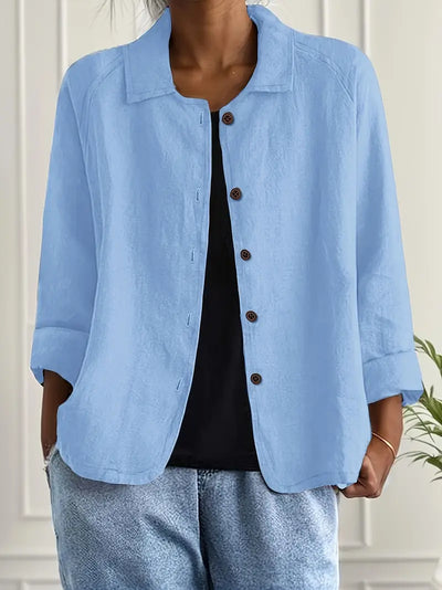 Desmira™ | Casual Button-Front Jacket