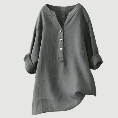 Eudora™ | Buttoned Tunic Top