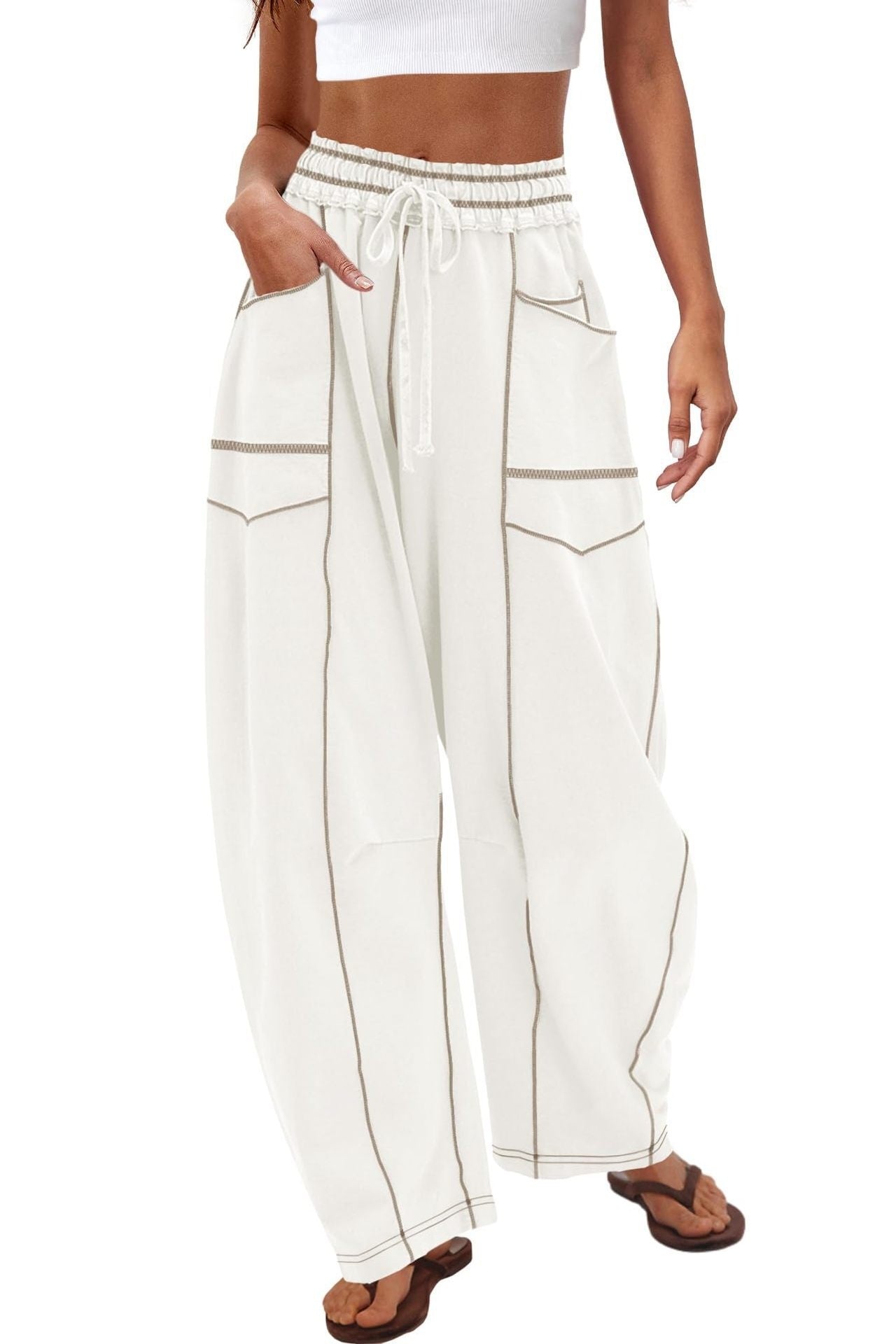 Novira™ | Casual Relaxed Pocket Pants