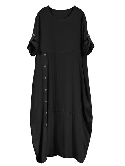 Chloe™ | Side-Button Maxi Dress