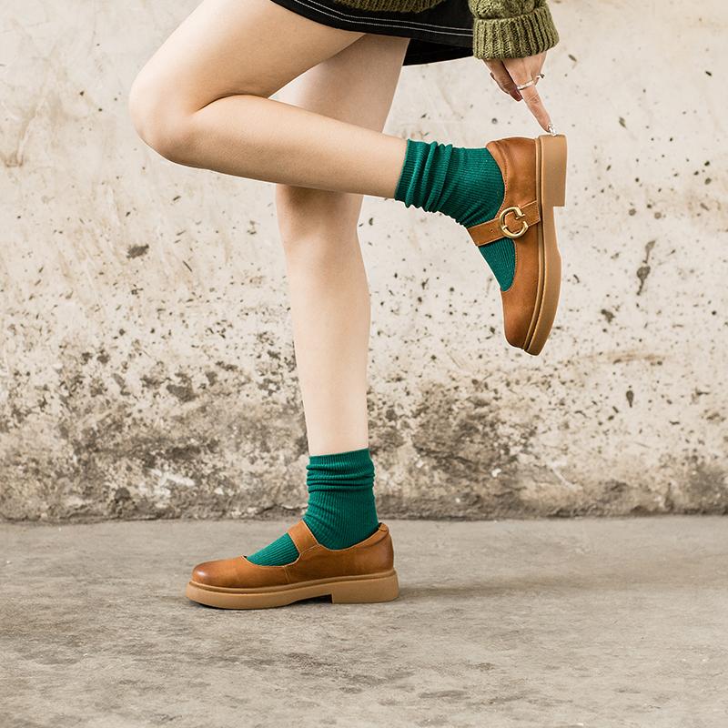 Keturah™ | Classic Buckle Flats