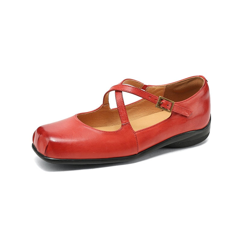 Rowena™ | Vintage Charm Flats