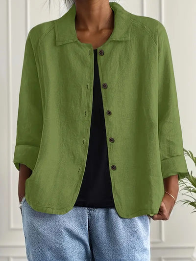 Desmira™ | Casual Button-Front Jacket